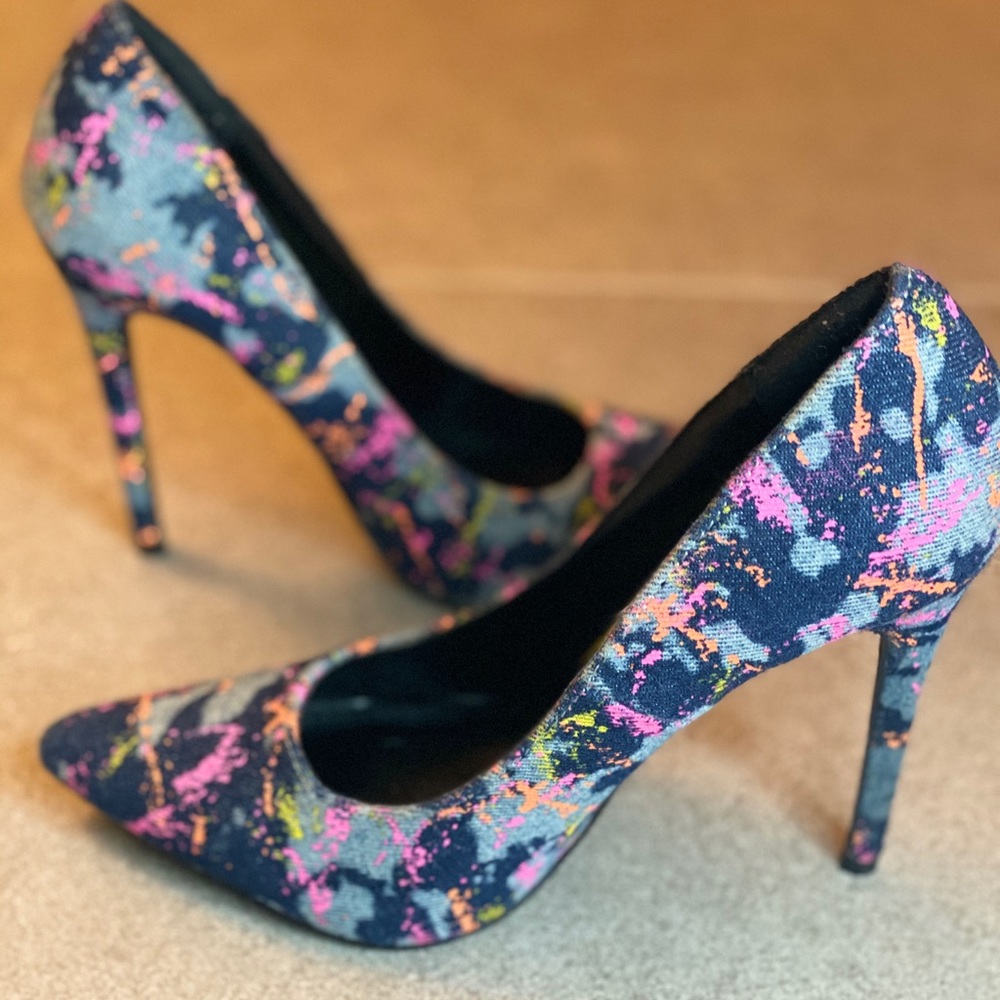 Denim 4” Women’s Heels